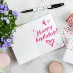carte d’anniversaire