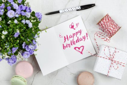 carte d’anniversaire