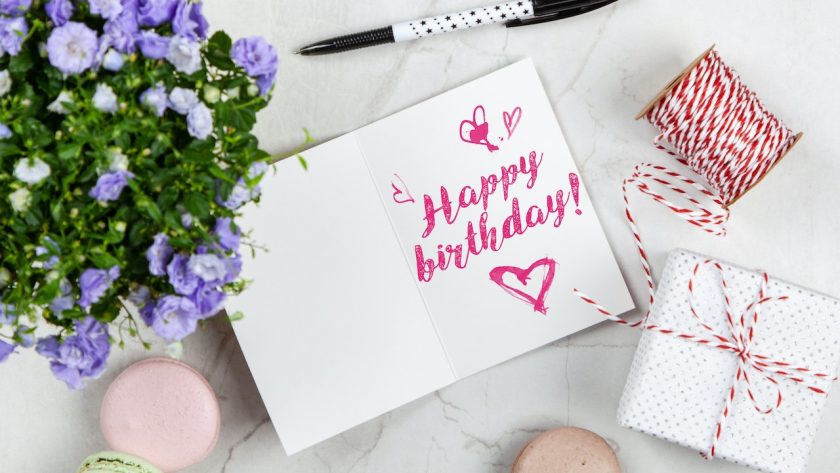 carte d’anniversaire