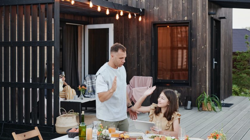 abri barbecue en bois