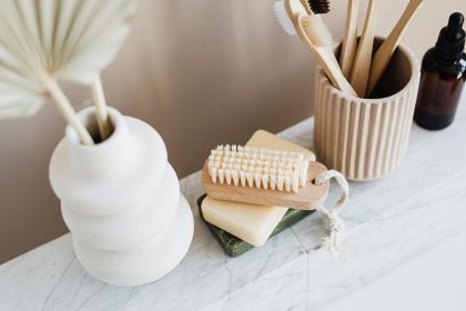 une salle de bain zen bambou