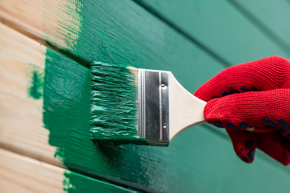 choisir la Peinture verte bois pour la meilleure option écologique